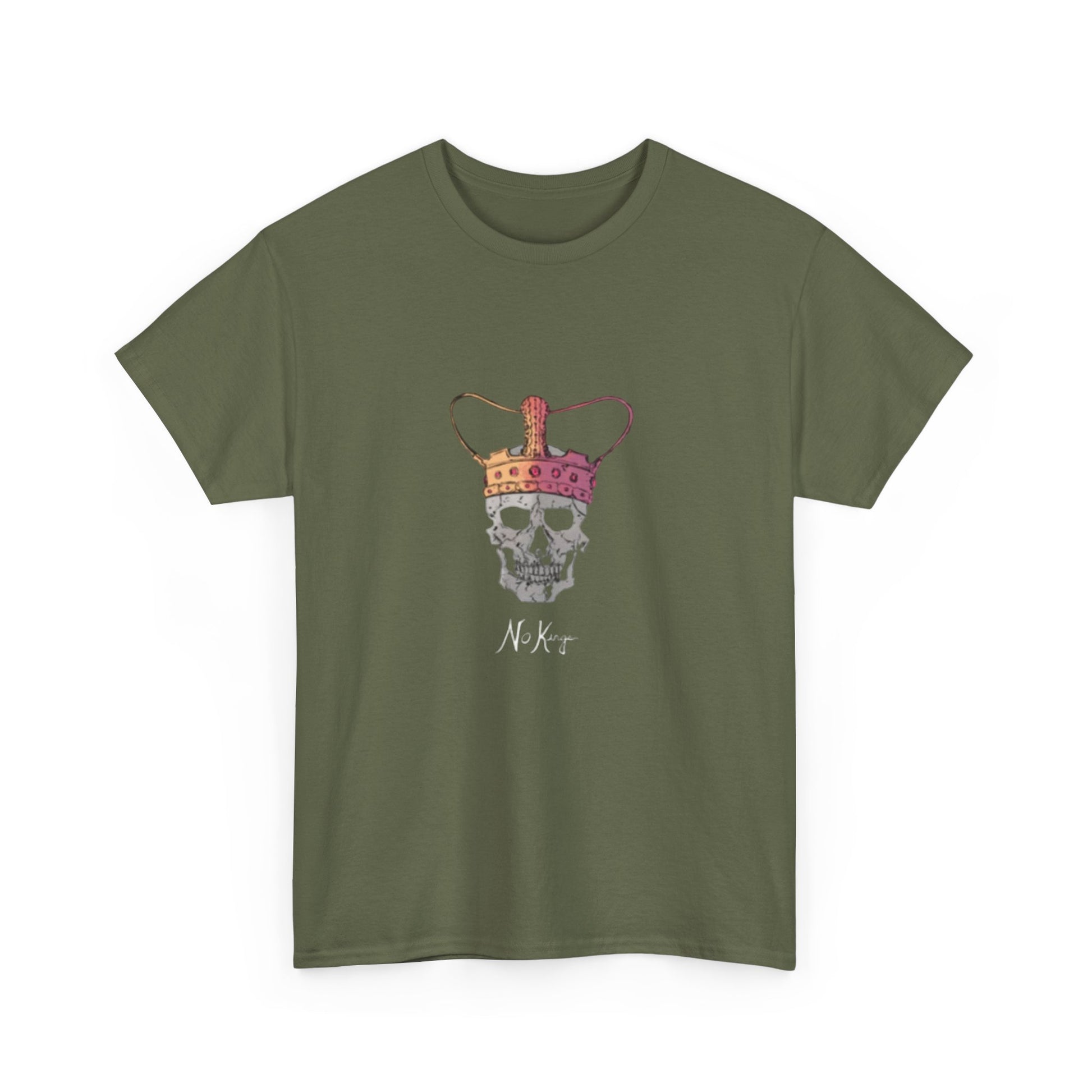 No Kings Skull Crown T-Shirt