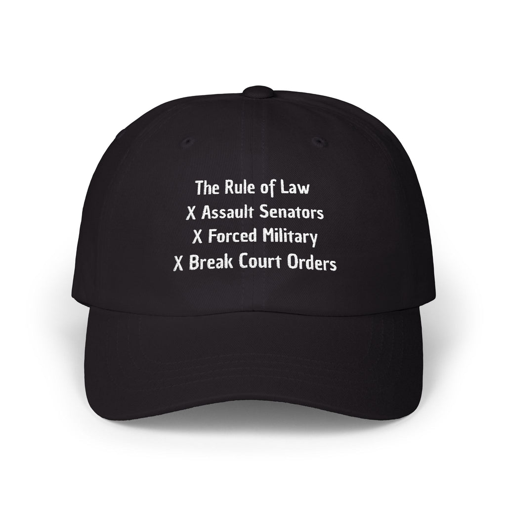 The Rule of Law Cap